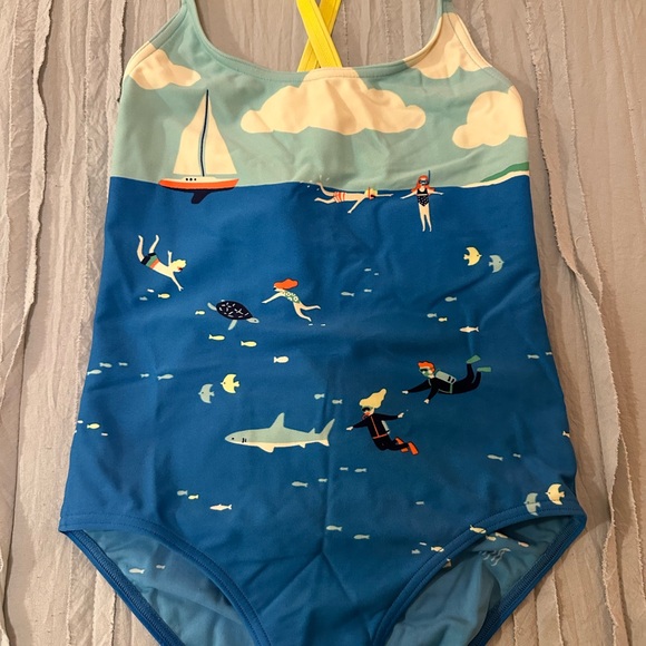 Boden Kids Swim One Piece | Size 9-10 - Picture 2 of 6
